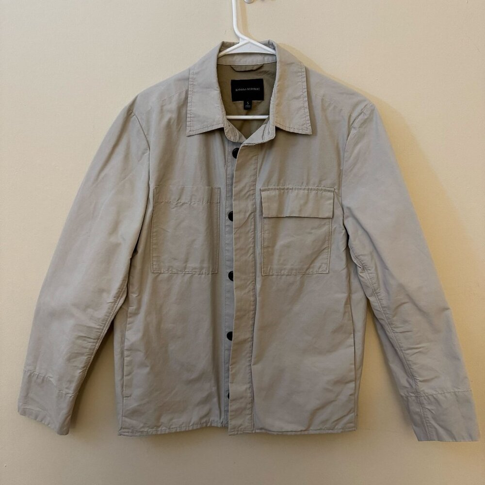 Banana Republic Stephan Shirt Jacket Sz S